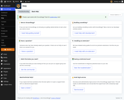 Page screenshot: Groundhogg &rarr; Help &rarr; Basic Help