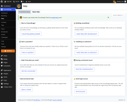 Page screenshot: Groundhogg &rarr; Help &rarr; Basic Help