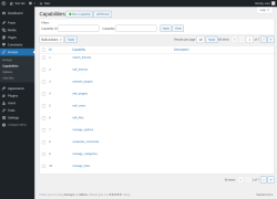 Page screenshot: Groups → Capabilities