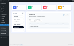 Page screenshot: Consent Guard &rarr; Consent Logs
