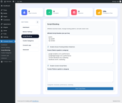 Page screenshot: Consent Guard &rarr; Script Blocking