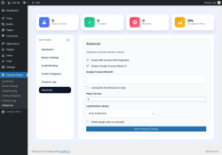 Page screenshot: Consent Guard &rarr; Advanced