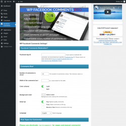 Page screenshot: Facebook Comments
