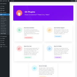 Page screenshot: GS Logos → Help & Usage