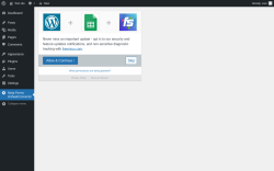 Page screenshot: Ninja Forms GSheetConnector ‹ Test site — WordPress