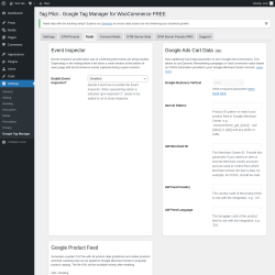 Page screenshot: Settings → Google Tag Manager → Tools