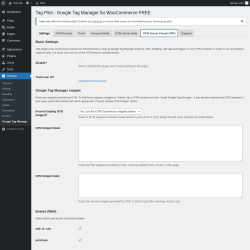 Page screenshot: Settings → Google Tag Manager → GTM Server Presets PRO
