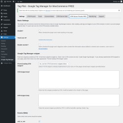 Page screenshot: Settings → Google Tag Manager → GTM Server Presets PRO
