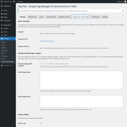 Page screenshot: Settings → Google Tag Manager → GTM Server Presets PRO