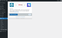 Page screenshot: Plugin Settings ‹ Test site — WordPress