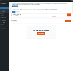 Page screenshot: WP Guidant