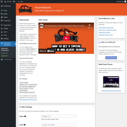 Page screenshot: WoW Raid Progression