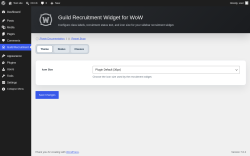 Page screenshot: Guild Recruitment