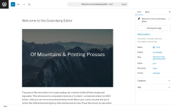 Page screenshot: Gutenberg