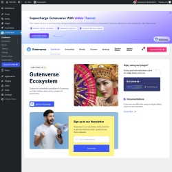 Page screenshot: Gutenverse