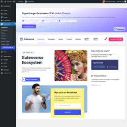 Page screenshot: Gutenverse