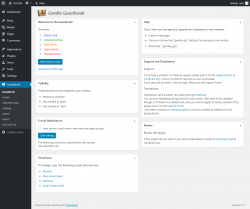 Page screenshot: Guestbook