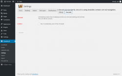 Page screenshot: Guestbook → Settings → Uninstall