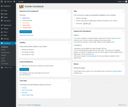 Page screenshot: Guestbook