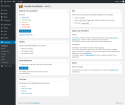 Page screenshot: Guestbook