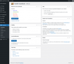 Page screenshot: Guestbook