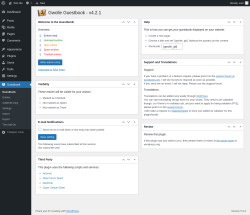 Page screenshot: Guestbook