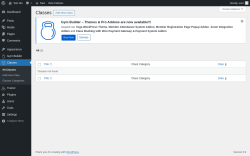 Page screenshot: Classes