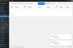 Page screenshot: Gym Builder → All Members