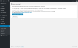 Page screenshot: H5P Content → Add New