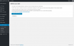 Page screenshot: H5P Content → Add New