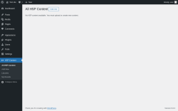 Page screenshot: H5P Content