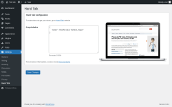 Page screenshot: Settings → Hand Talk