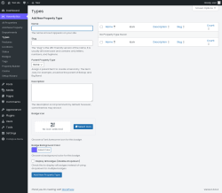 Page screenshot: Havenlytics &rarr; Types