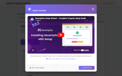 Page screenshot: Havenlytics &rarr; Setup Wizard