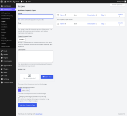 Page screenshot: Havenlytics &rarr; Types