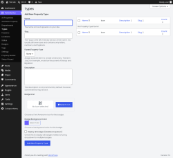 Page screenshot: Havenlytics &rarr; Types