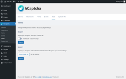 Page screenshot: hCaptcha &rarr; Tools