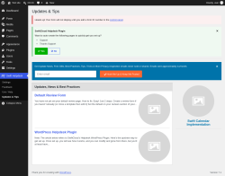 Page screenshot: Swift Helpdesk &rarr; Updates & Tips