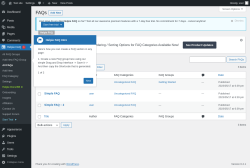 Page screenshot: Helpie FAQ  → All FAQs