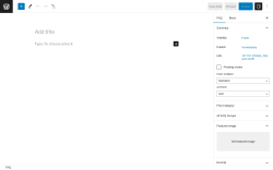 Page screenshot: Helpie FAQ  → Add New