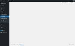 Page screenshot: Plugins ‹ Test site — WordPress