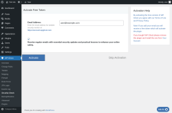 Page screenshot: WP Ghost → Security Check