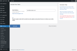 Page screenshot: WP Ghost &rarr; Security Check