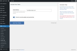Page screenshot: WP Ghost &rarr; Events Log