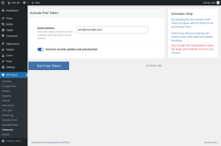 Page screenshot: WP Ghost &rarr; Advanced