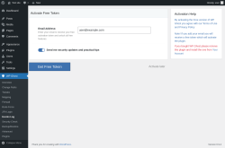 Page screenshot: WP Ghost &rarr; Events Log