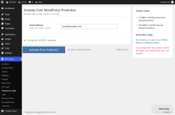 Page screenshot: WP Ghost &rarr; Temporary Login