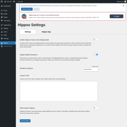 Page screenshot: Hippoo