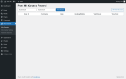 Page screenshot: Hits Counter