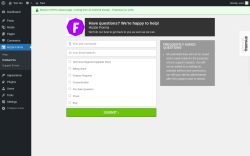 Page screenshot: Hizzle Forms &rarr; Contact Us
